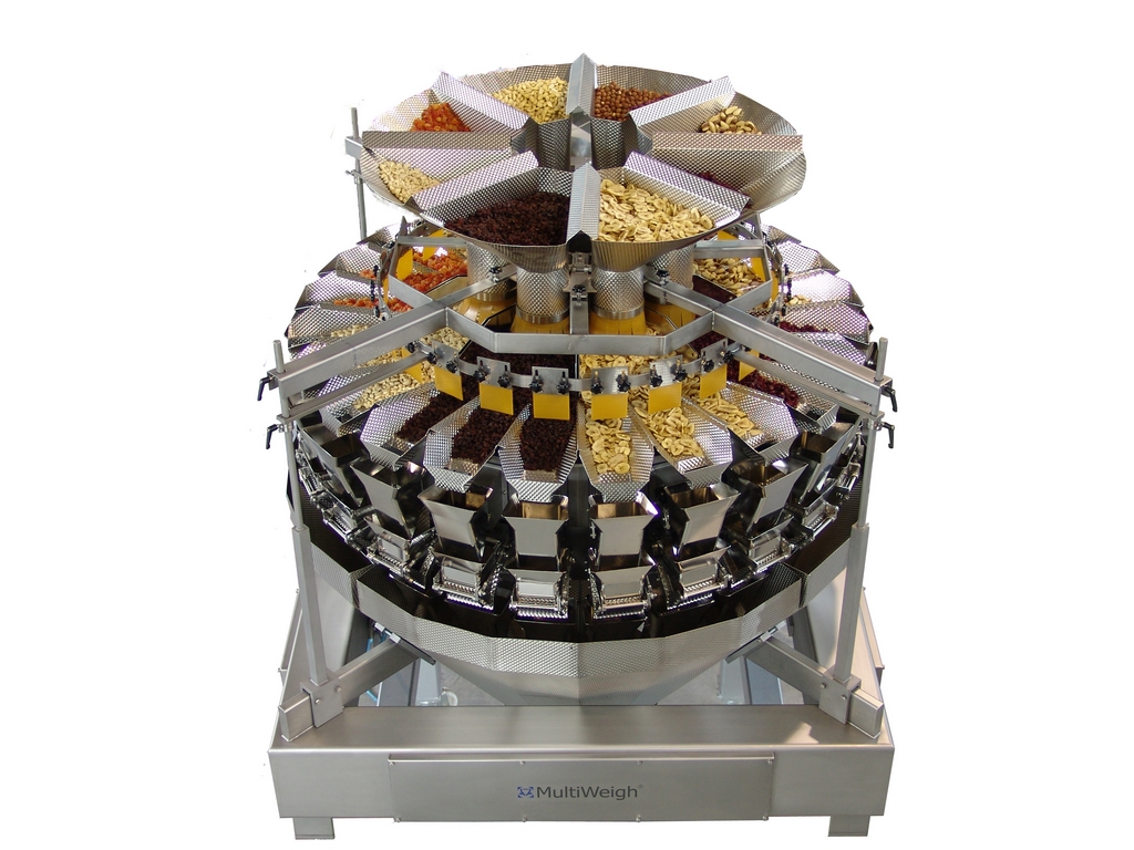 Multihead weigher store